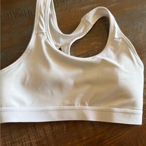 White Racerback Sports Bralette - Women Intimates
